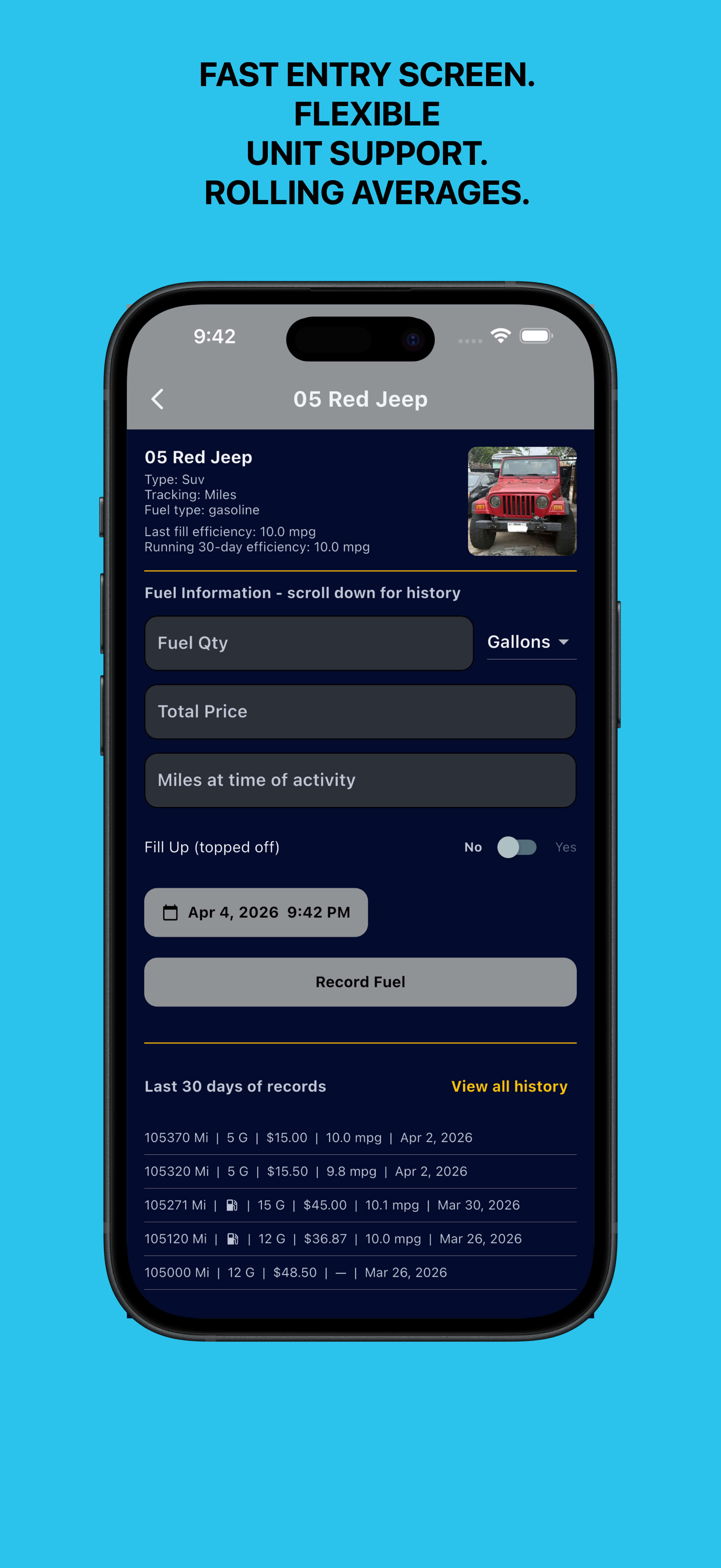 FuelHawk app screenshot 3
